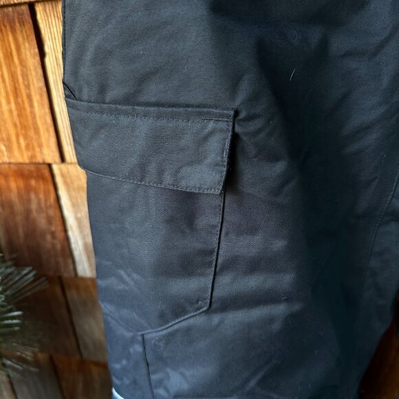 Like New Columbia Bold Black Omni-Heat Insulated Snow Pants in Youth Large - Picture 11 of 14